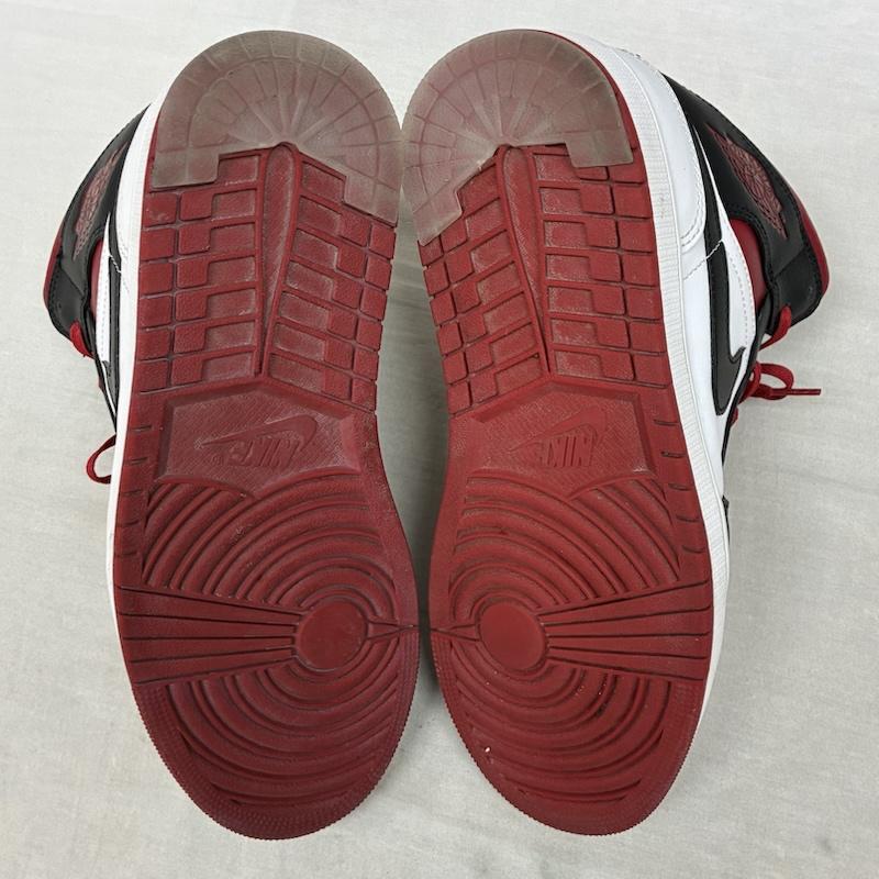 ナイキ NIKE スニーカー スニーカー AIR JORDAN 1 MID GYM RED エアジョーダン ミッド スニーカー DQ8426-106 27.5cm メンズ USED 古着 中古 50163967