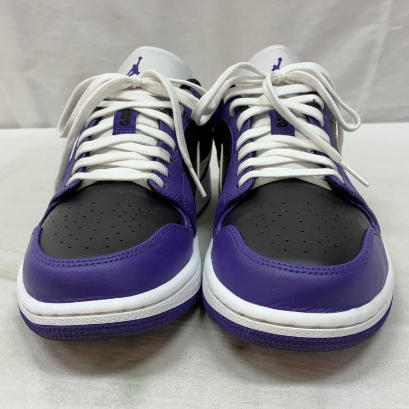ナイキ NIKE スニーカー スニーカー AIR JORDAN 1 LOW COURT PURPLE エアジョーダン ローカット スニーカー 553558-501 26.0cm メンズ USED 古着 中古 50163969