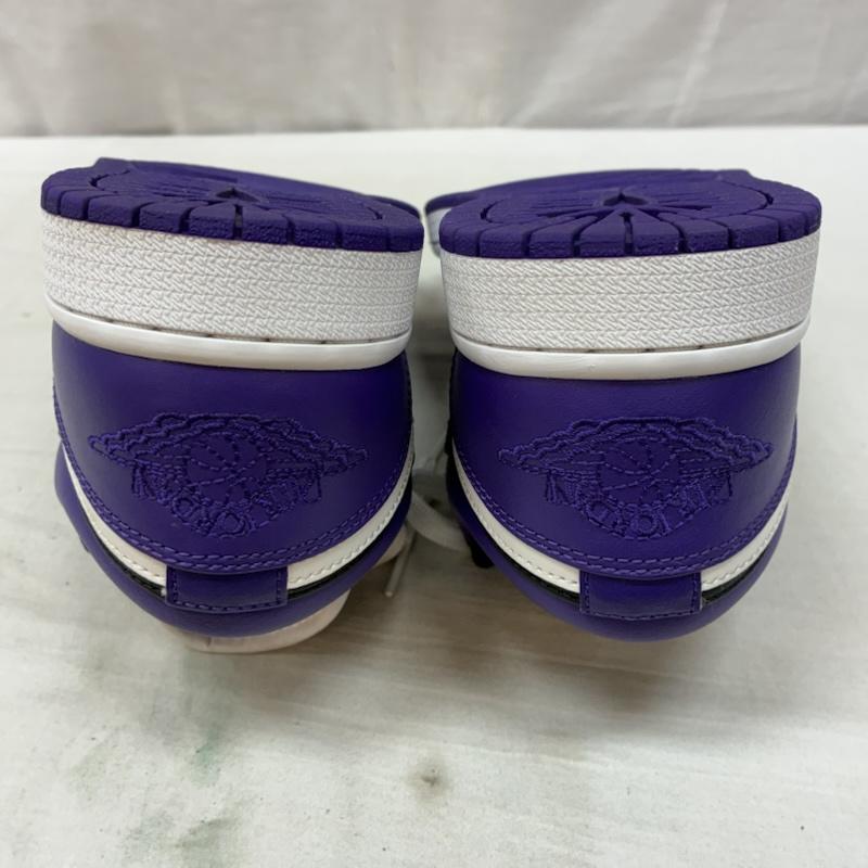 ナイキ NIKE スニーカー スニーカー AIR JORDAN 1 LOW COURT PURPLE エアジョーダン ローカット スニーカー 553558-501 26.0cm メンズ USED 古着 中古 50163969