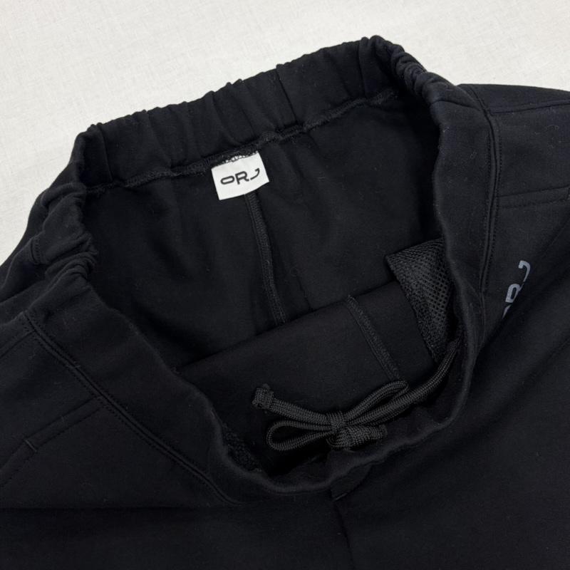 イッセイミヤケ ISSEY MIYAKE パンツ ワークパンツ、ペインターパンツ Haat ORJ イージーパンツ スウェット ジャージ スポーツライン ユニセックス HA95JF299 2 ワンポイント X ロゴ、文字 X 無地 黒 / ブラック / black X 紺 / ネイビー / navy レディース USED 古着 中古 50163970
