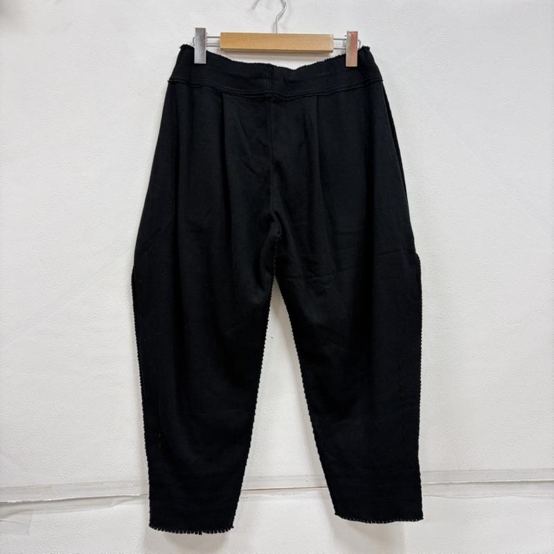 イッセイミヤケ ISSEY MIYAKE パンツ サルエルパンツ A-POC ニット コットン バルーン タック イージー パンツ IM41KF303 モード 2 無地 黒 / ブラック / black レディース USED 古着 中古 50163971