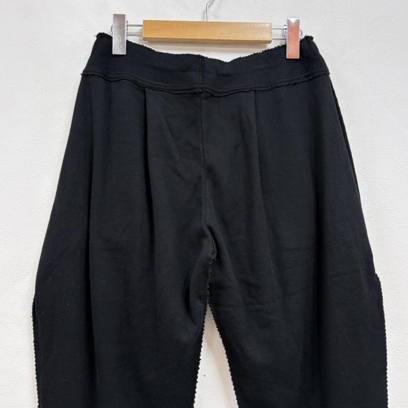 イッセイミヤケ ISSEY MIYAKE パンツ サルエルパンツ A-POC ニット コットン バルーン タック イージー パンツ IM41KF303 モード 2 無地 黒 / ブラック / black レディース USED 古着 中古 50163971