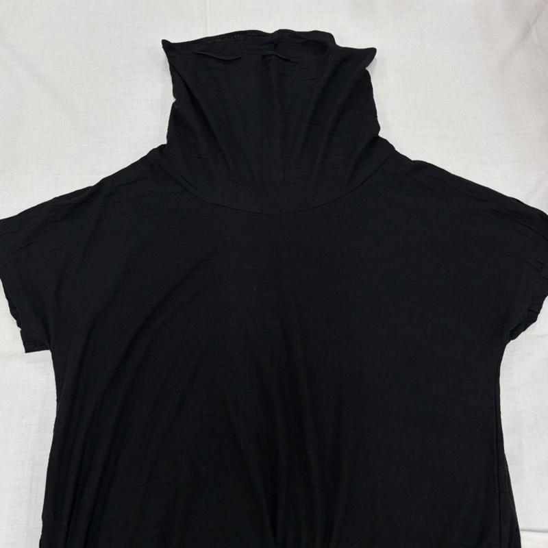 イッセイミヤケ ISSEY MIYAKE セットアップ セットアップ HaaT カーディガン セット アンサンブル ワンピース チュニック プリーツ シワ加工 HA53JH202 HA53JO203 2 無地 黒 / ブラック / black レディース USED 古着 中古 50163983