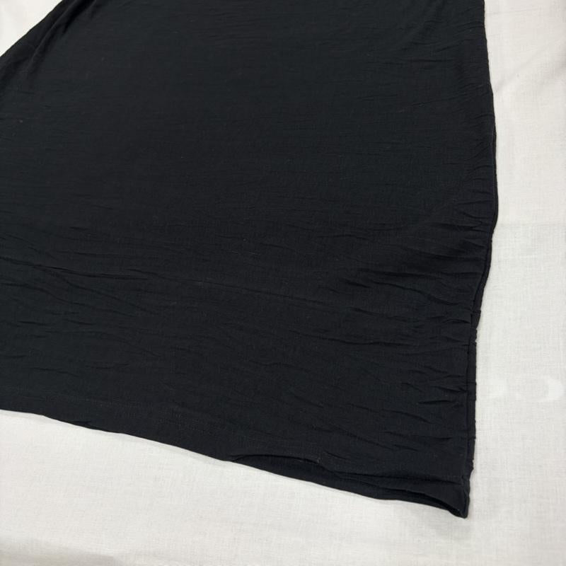 イッセイミヤケ ISSEY MIYAKE セットアップ セットアップ HaaT カーディガン セット アンサンブル ワンピース チュニック プリーツ シワ加工 HA53JH202 HA53JO203 2 無地 黒 / ブラック / black レディース USED 古着 中古 50163983