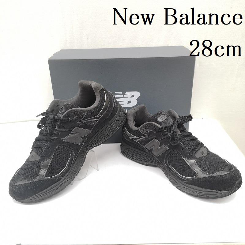 ニューバランス New Balance スニーカー スニーカー U2002RBL 2002R スウェード ローカット トリプル ブラック 28.0cm 黒 / ブラック / black メンズ USED 古着 中古 50163987