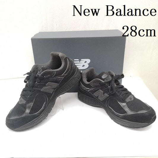 ニューバランス New Balance スニーカー スニーカー U2002RBL 2002R スウェード ローカット トリプル ブラック 28.0cm 黒 / ブラック / black メンズ USED 古着 中古 50163987