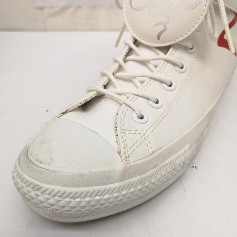 コンバース CONVERSE スニーカー スニーカー 岡本太郎 太陽の塔 ハイカット ALL STAR OKAMOTOTARO TT SHIN-HI 2014年限定 27.0cm 白 / ホワイト / white メンズ USED 古着 中古 50163988