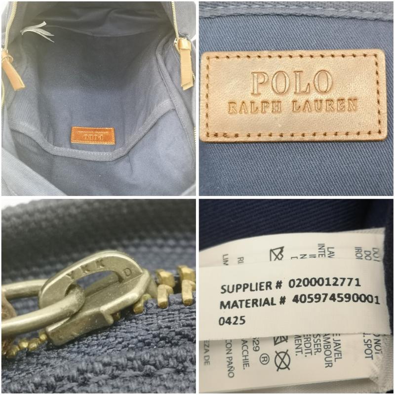 ラルフローレン RALPHLAUREN リュックサック、デイパック リュックサック、デイバッグ 405974590001 POLO BEAR リュックサック ポロベア 刺繍 バックパック 紺 / ネイビー / navy メンズ USED 古着 中古 50163996