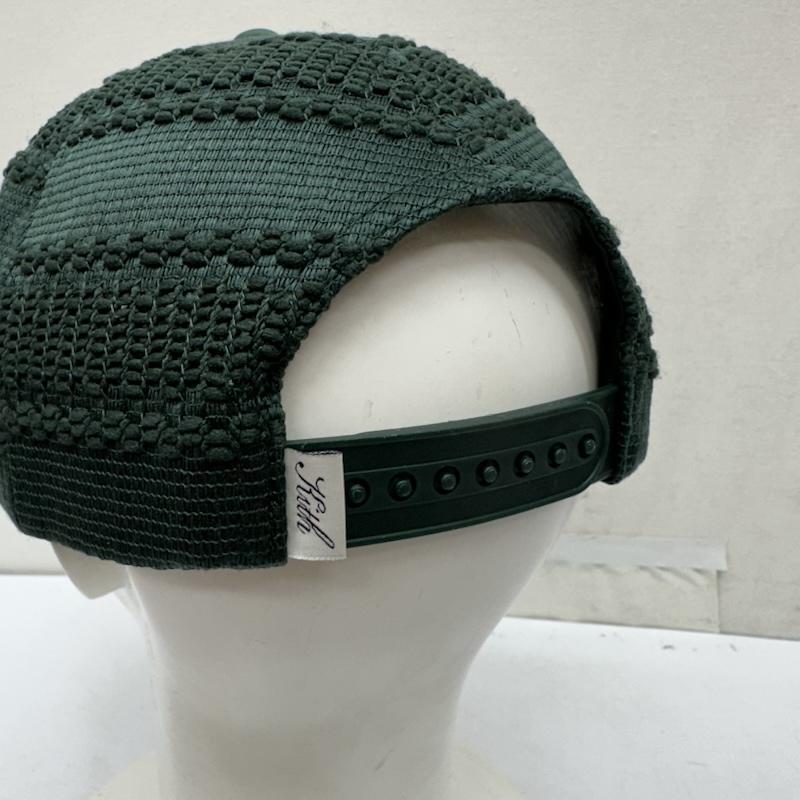 キス KITH 帽子 キャップ Just Us Rose 薔薇 刺繍 トラッカー メッシュ キャップ FREE 緑 / グリーン / green メンズ USED 古着 中古 50164004