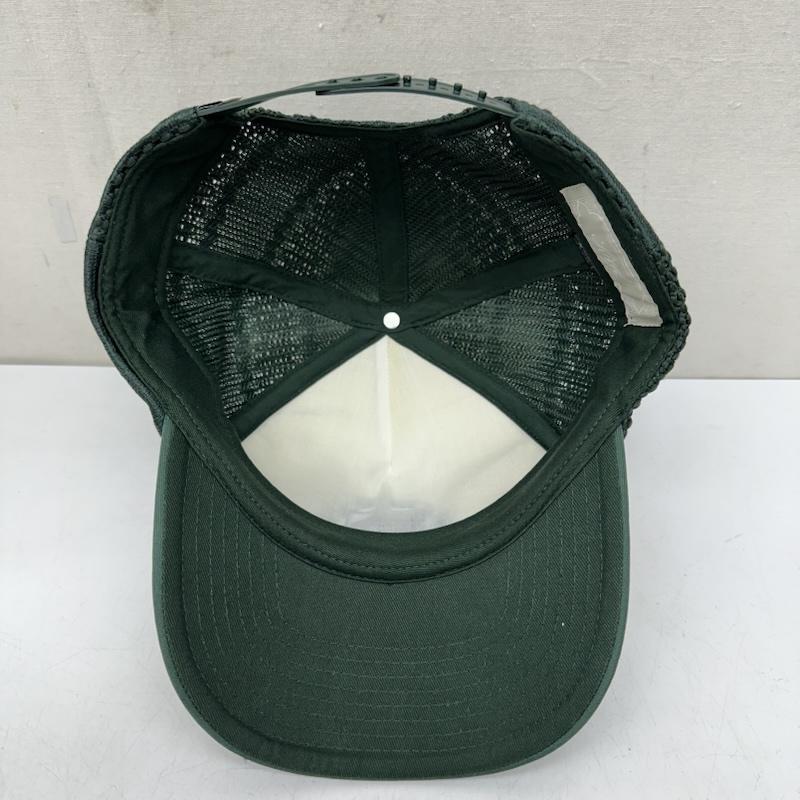 キス KITH 帽子 キャップ Just Us Rose 薔薇 刺繍 トラッカー メッシュ キャップ FREE 緑 / グリーン / green メンズ USED 古着 中古 50164004