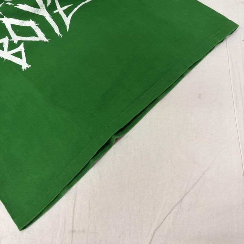 古着 USED Tシャツ 半袖 銀杏BOYZ GING NANG BOYS 初期 プリントTシャツ バンT Green L L ロゴ、文字 緑 / グリーン / green メンズ USED 古着 中古 50164006