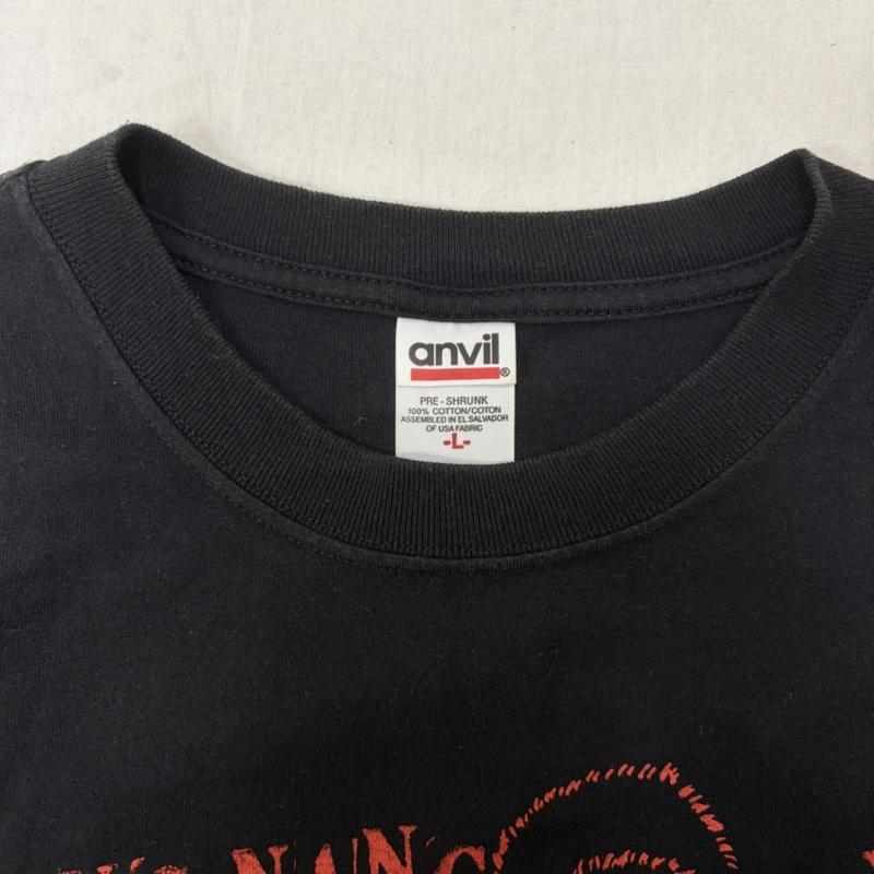 古着 USED Tシャツ 半袖 銀杏BOYZ LIBIDO Tシャツ バンT チン中村デザイン L Black×red L プリント 黒 / ブラック / black メンズ USED 古着 中古 50164007