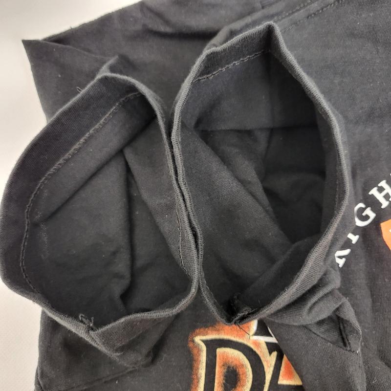 ハーレーダビッドソン Harley-Davidson Tシャツ 半袖 モーターサイクル バイクTシャツ ドクロ バイク M メンズ USED 古着 中古 50164018