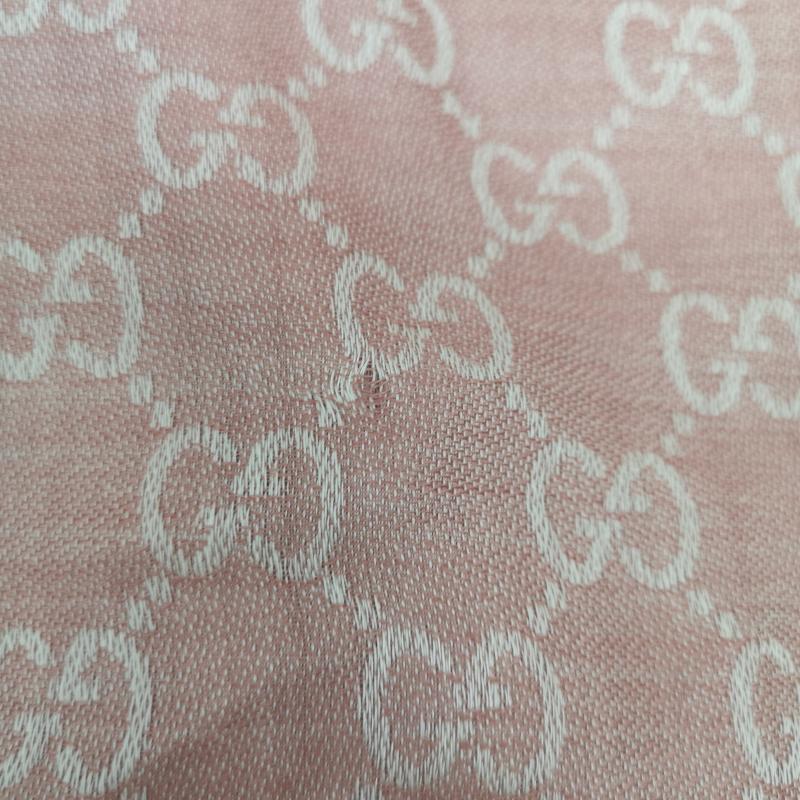 グッチ GUCCI ストール ストール一般 GG柄 大判 ストール - 桃 / ピンク / pink レディース USED 古着 中古 50164025