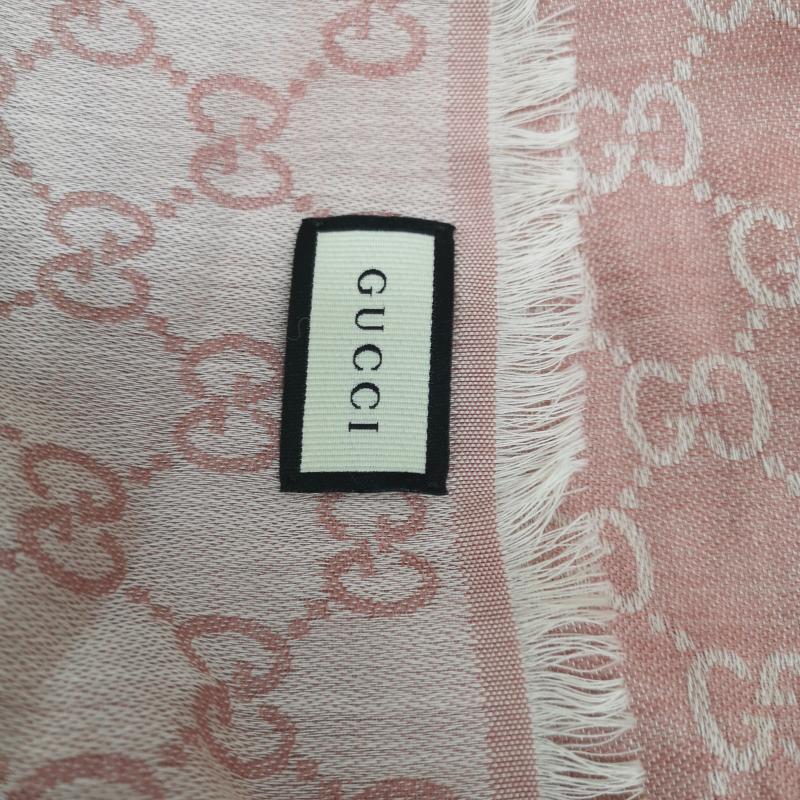 グッチ GUCCI ストール ストール一般 GG柄 大判 ストール - 桃 / ピンク / pink レディース USED 古着 中古 50164025