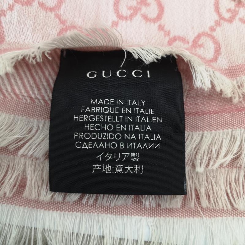 グッチ GUCCI ストール ストール一般 GG柄 大判 ストール - 桃 / ピンク / pink レディース USED 古着 中古 50164025