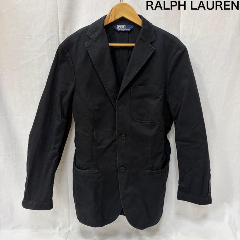 ポロバイラルフローレン POLOBYRALPHLAUREN ジャケット、上着 ジャケット、ブレザー チノシングルジャケット テーラード 3ボタン Back M 無地 黒 / ブラック / black メンズ USED 古着 中古 50164027