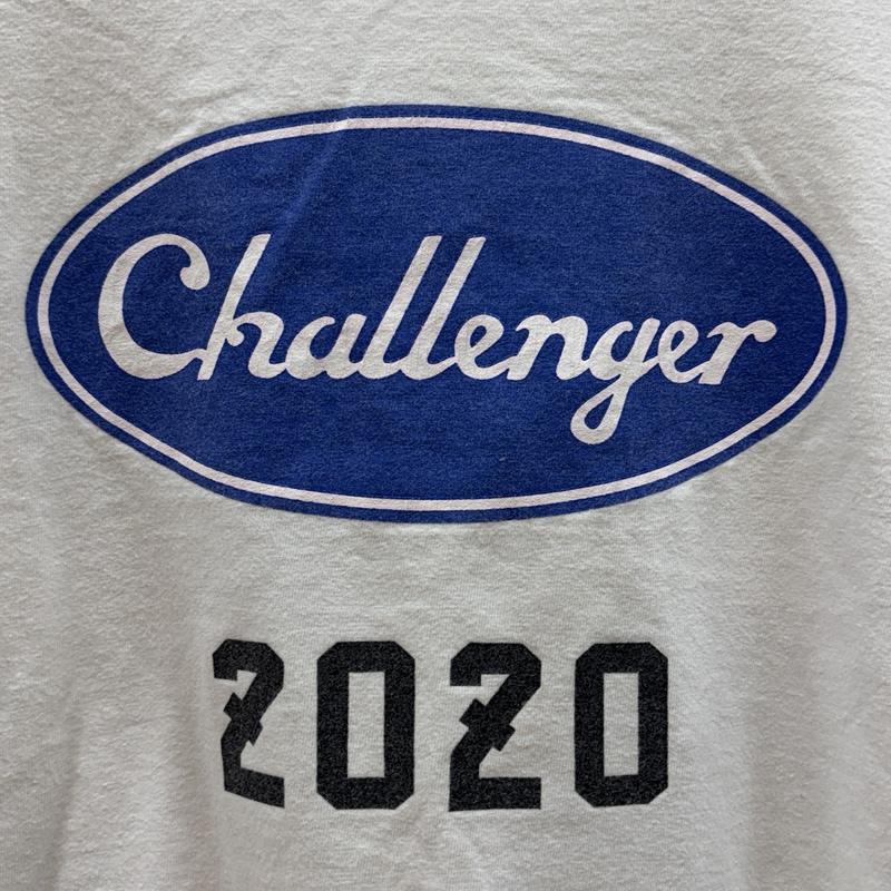 チャレンジャー CHALLENGER Tシャツ 半袖 2020 ロゴ プリント クルーネック 半袖 Tシャツ XL 白 / ホワイト / white メンズ USED 古着 中古 50164028