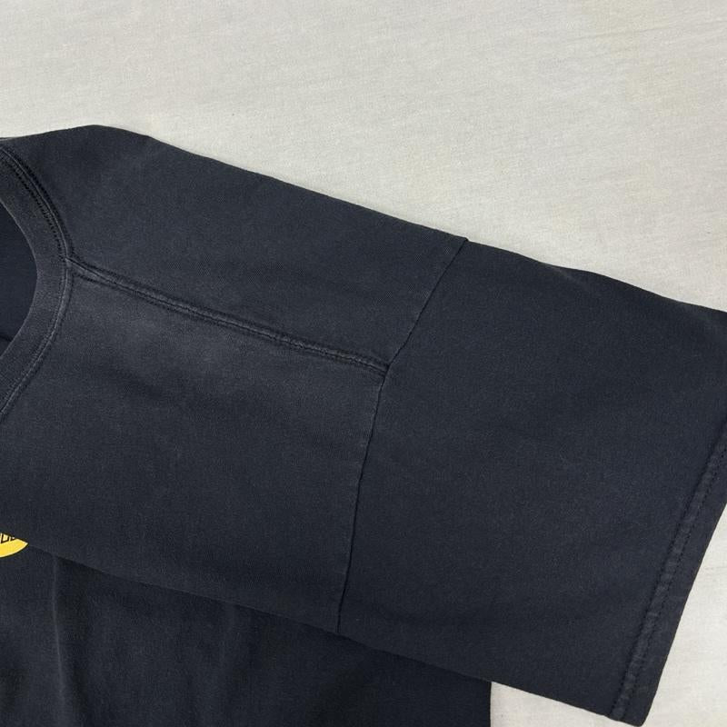 チャレンジャー CHALLENGER Tシャツ 半袖 Don t talk Feel... ロゴ プリント クルーネック 半袖 Tシャツ XL 黒 / ブラック / black メンズ USED 古着 中古 50164030