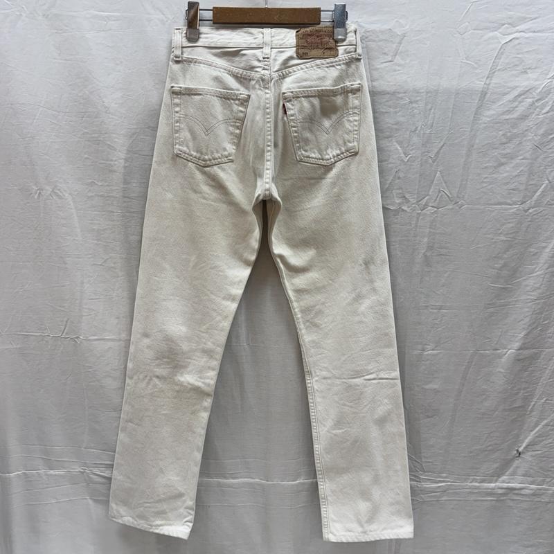 リーバイス Levi s ボトムス ボトムス 90年代 ビンテージ 501-0151 カラーデニム パンツ 90s VINTAGE 29インチ 白 / ホワイト / white メンズ USED 古着 中古 50164031