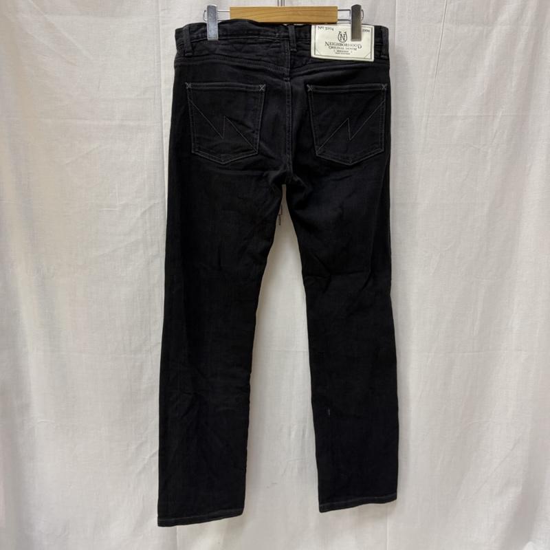 ネイバーフッド NEIGHBORHOOD パンツ デニム、ジーンズ ブラックデニムパンツ 172BENH-PTM03 E.L.SLIM M M 無地 黒 / ブラック / black メンズ USED 古着 中古 50164040