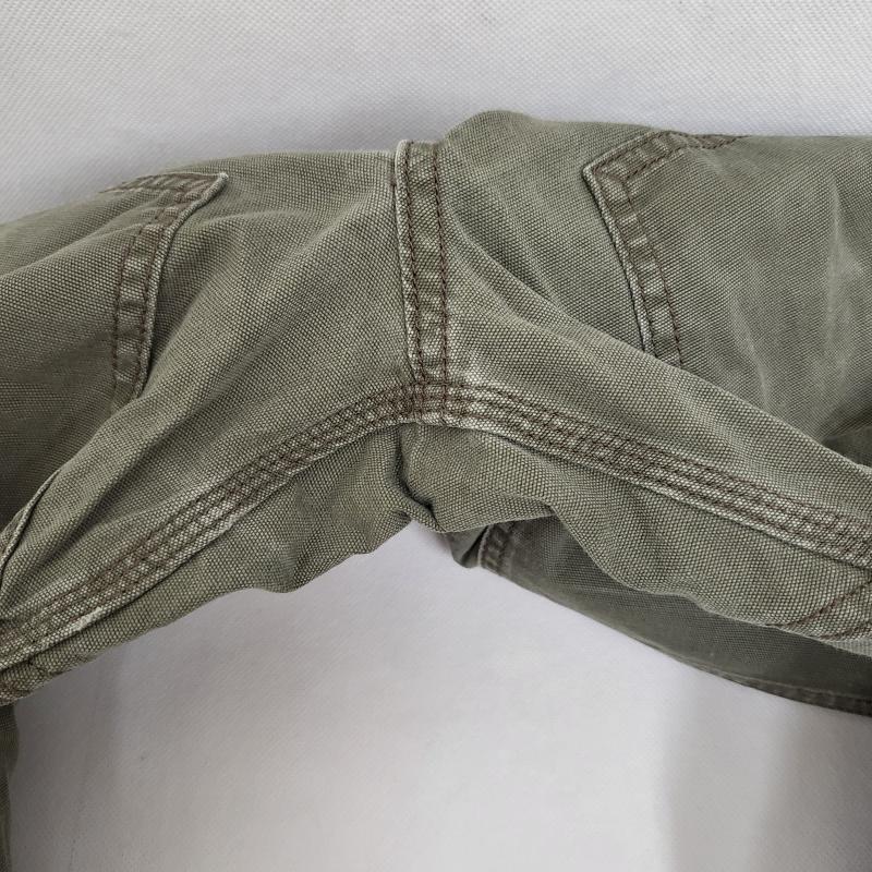 カーハート Carhartt パンツ ワークパンツ、ペインターパンツ ダブルニーダックワークパンツ アメカジ 3500042349 W34 34インチ カーキ / カーキ / khaki メンズ USED 古着 中古 50164041