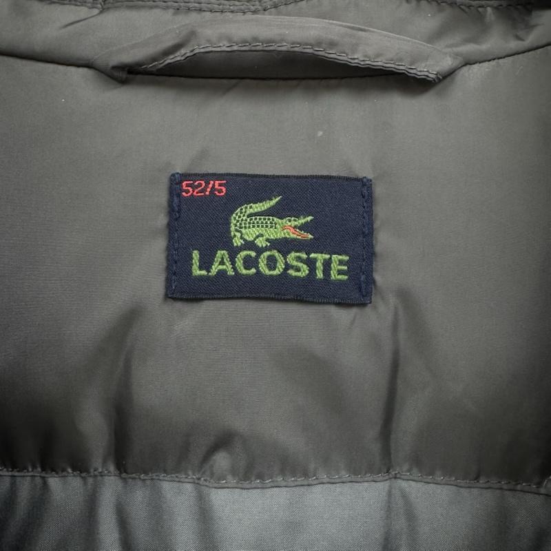 ラコステ LACOSTE ジャケット、上着 ダウンジャケット フラップポケット 中綿 キルティング ジャケット 52 緑 / グリーン / green メンズ USED 古着 中古 50164048