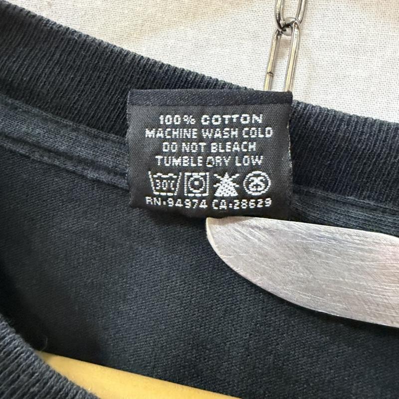 ステューシー STUSSY Tシャツ 半袖 STUSSY × YOKOHAMA CHAPTER 7th Anniversary ラスタカラー M Black M プリント 黒 / ブラック / black メンズ USED 古着 中古 50164051