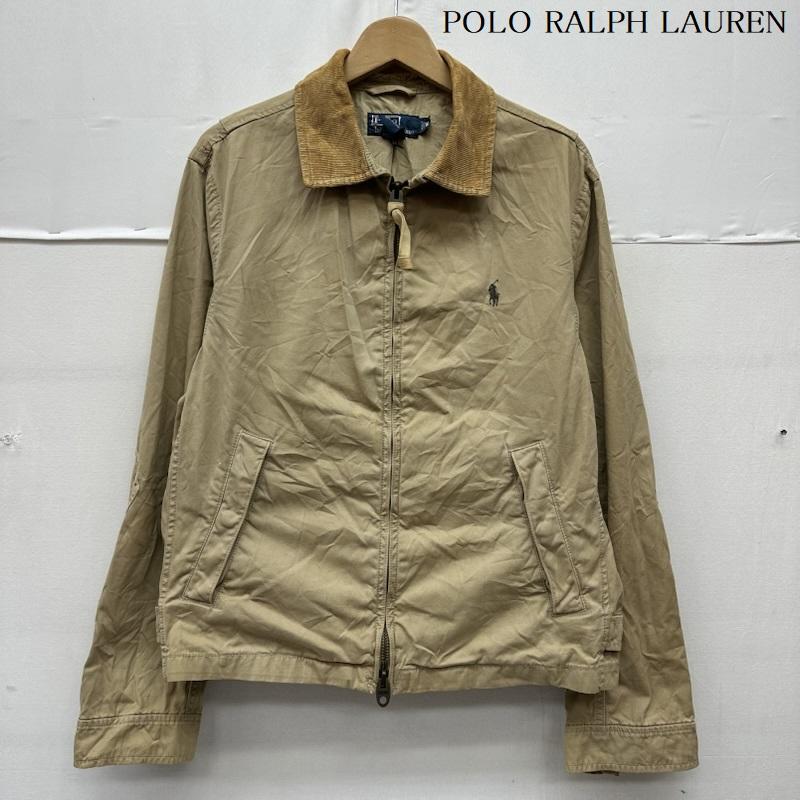 ポロラルフローレン POLO RALPH LAUREN ジャケット、上着 ジャンパー、ブルゾン 90s 襟 コーデュロイ スイングトップ ジップ ジャケット M ベージュ / ベージュ / beige メンズ USED 古着 中古 50164056