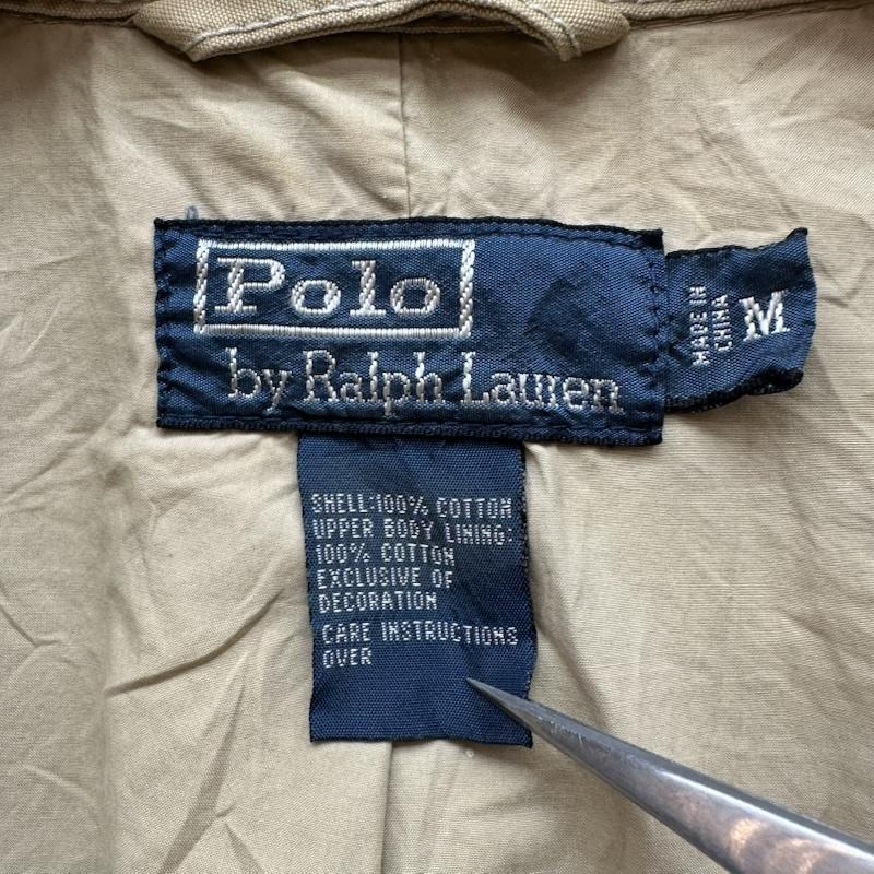 ポロラルフローレン POLO RALPH LAUREN ジャケット、上着 ジャンパー、ブルゾン 90s 襟 コーデュロイ スイングトップ ジップ ジャケット M ベージュ / ベージュ / beige メンズ USED 古着 中古 50164056