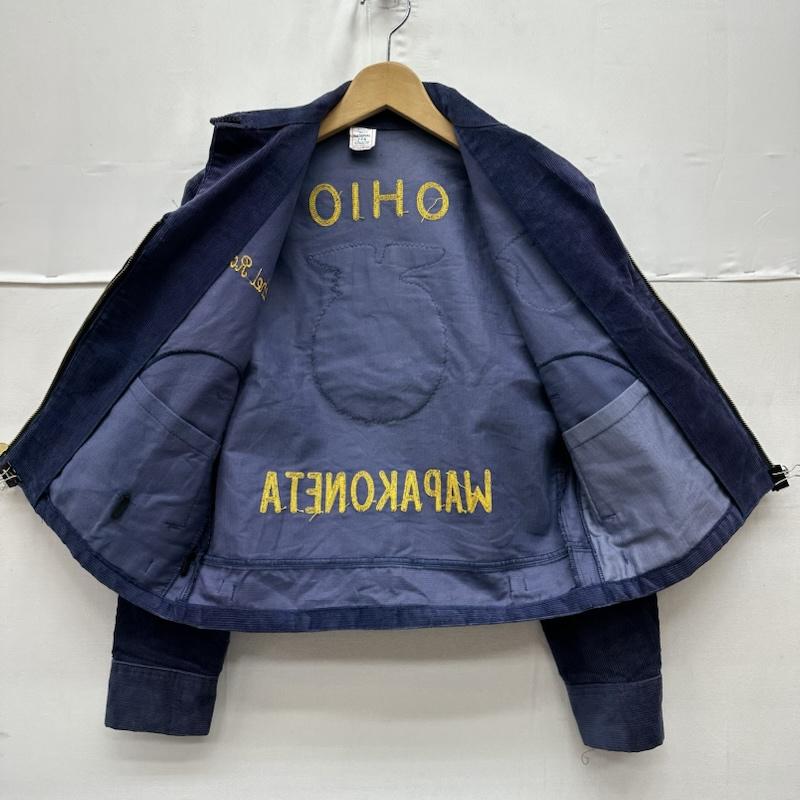 古着 USED ジャケット、上着 ジャンパー、ブルゾン 80s NATIONAL FFA ファーマーズ コーデュロイ ジャケット 36 紺 / ネイビー / navy メンズ USED 古着 中古 50164057