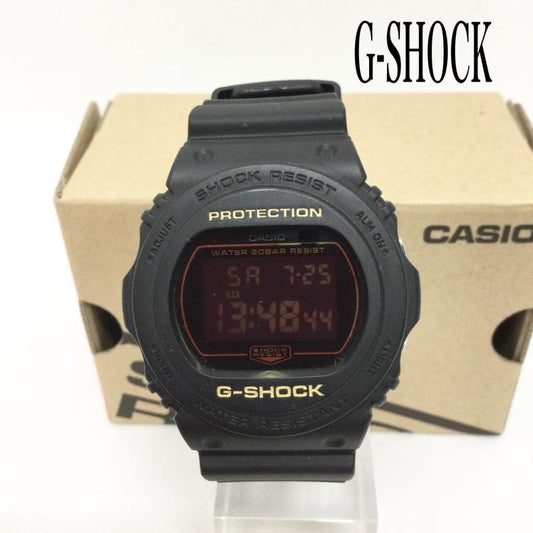 ジーショック G-SHOCK 腕時計 アナログ（クォーツ式） G-SHOCK Gショック DW-5700BBM　CASIO 腕時計 - 黒 / ブラック / black メンズ USED 古着 中古 50164060