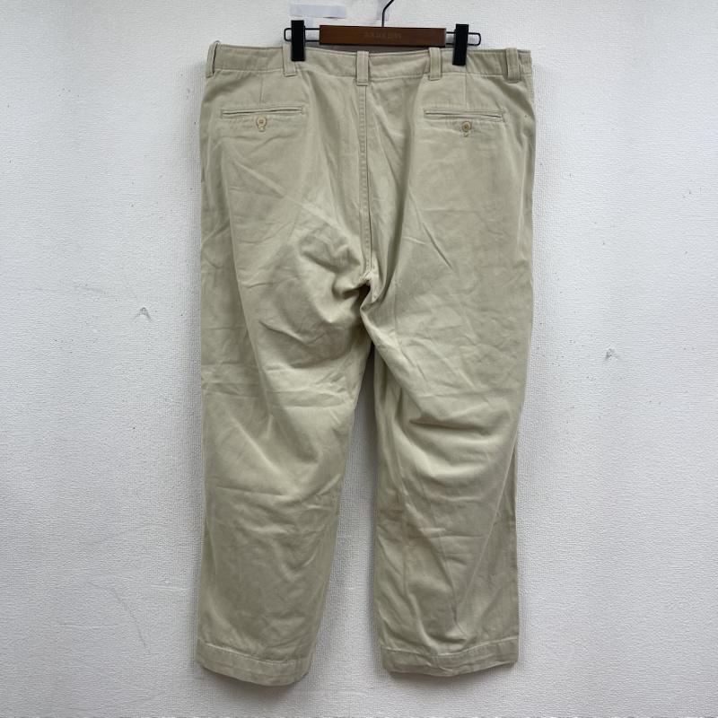 ポロラルフローレン POLO RALPH LAUREN パンツ チノパン ストレート ワイド ワーク パンツ チノパン pp-rl-cs3303 40インチ ベージュ / ベージュ / beige メンズ USED 古着 中古 50164062