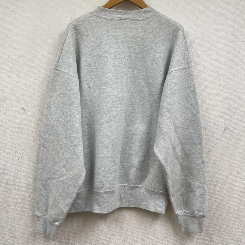 古着 USED トレーナー 長袖 ミッキーマウス プリント クルーネック スウェット トレーナー 灰 / グレー / gray メンズ USED 古着 中古 50164064