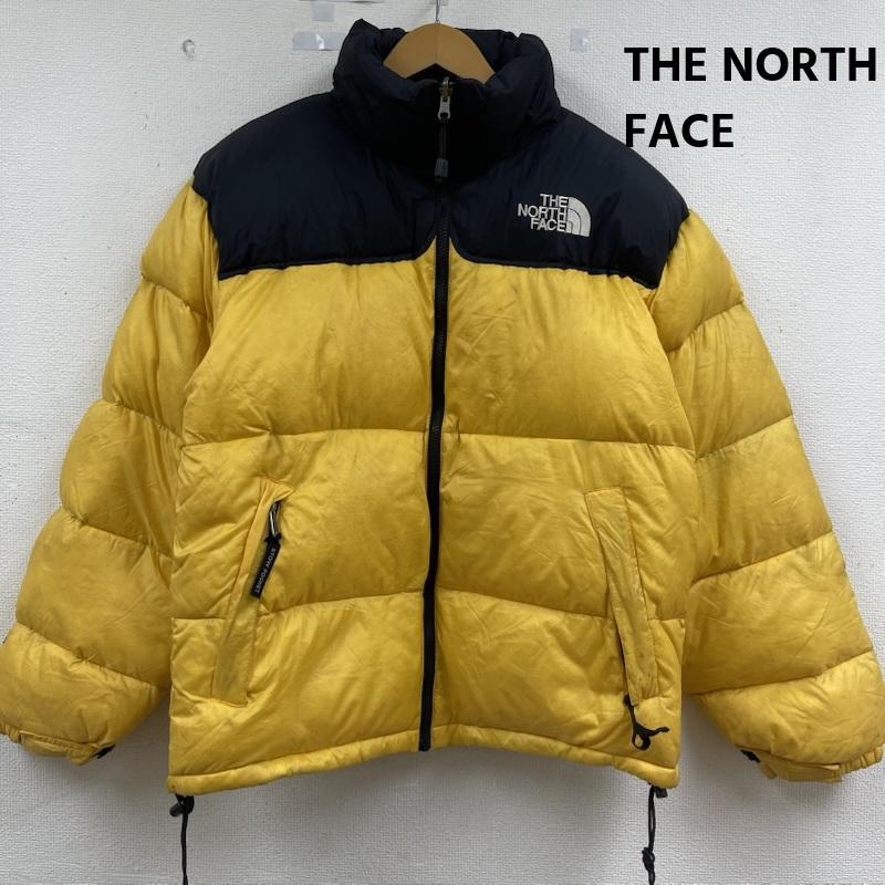 ザノースフェイス THE NORTH FACE ジャケット、上着 ダウンジャケット Nuptse Jacket 90s ヌプシ ダウン ジャケット nf002Yo M 黄 / イエロー / yellow メンズ USED 古着 中古 50164065