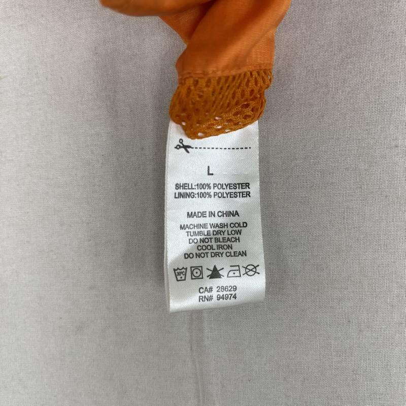 ステューシー STUSSY ジャケット、上着 ジャンパー、ブルゾン Micro Rip JKT マイクロ リップ ジャケット アウター ブルゾン L 橙 / オレンジ / orange メンズ USED 古着 中古 50164066