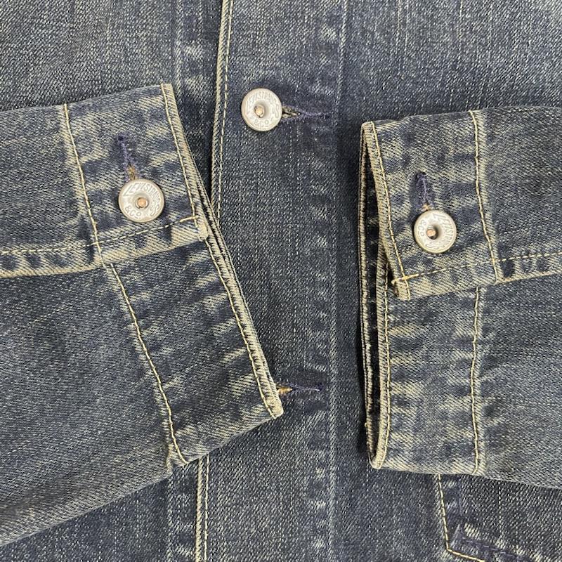 リーバイス Levi s ジャケット、上着 ジャンパー、ブルゾン 70740 90s 00a デニム ジャケット カバーオール インディゴ M インディゴ / インディゴ / Indigo メンズ USED 古着 中古 50164068