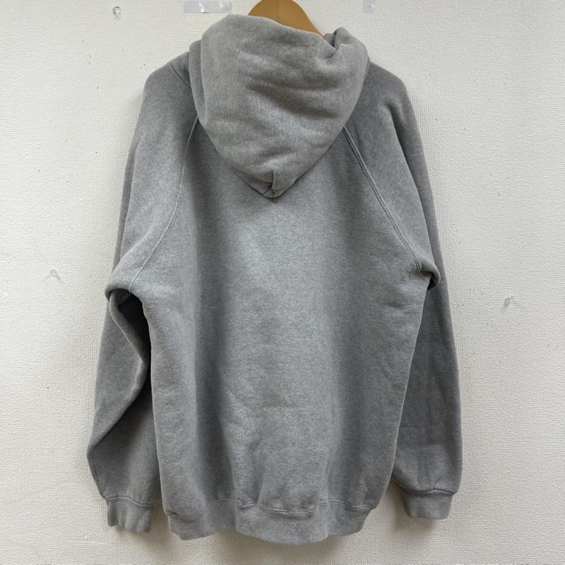 アディダス adidas パーカー 長袖 80s 90s 万国旗タグ ロゴ スウェット パーカー プルオーバー L 灰 / グレー / gray メンズ USED 古着 中古 50164069