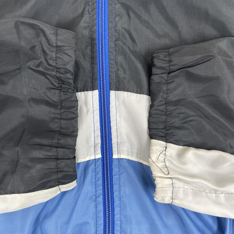 ナイキ NIKE ジャケット、上着 ジャンパー、ブルゾン 80s 紺タグ ヴィンテージ ウインドブレーカー ジップアップ ジャンパー 黒 / ブラック / black メンズ USED 古着 中古 50164071
