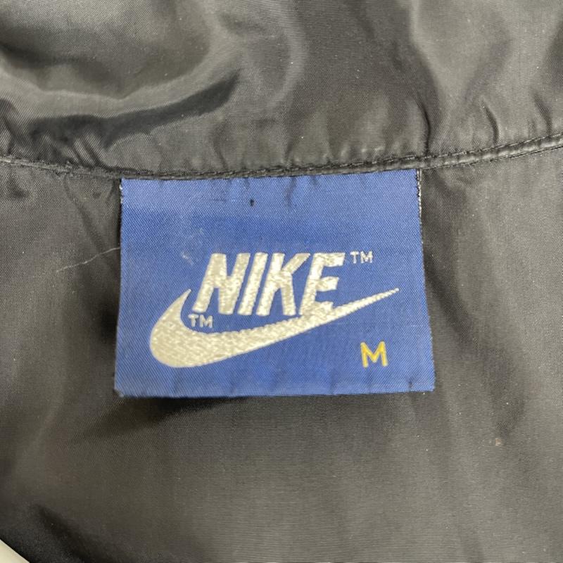ナイキ NIKE ジャケット、上着 ジャンパー、ブルゾン 80s 紺タグ ヴィンテージ ウインドブレーカー ジップアップ ジャンパー 黒 / ブラック / black メンズ USED 古着 中古 50164071