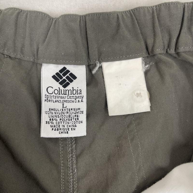 コロンビア Columbia パンツ ワークパンツ、ペインターパンツ Sportswear Company ワーク ワイド パンツ ボトムス L カーキ / カーキ / khaki メンズ USED 古着 中古 50164072
