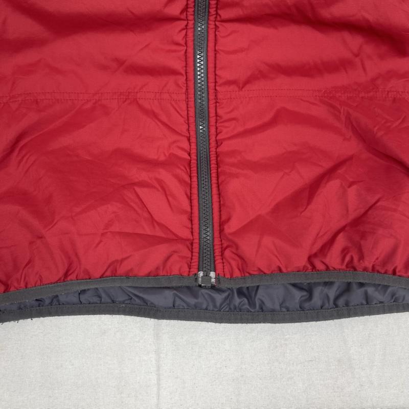ザノースフェイス THE NORTH FACE ジャケット、上着 ジャンパー、ブルゾン ロゴ刺繍 中綿 ジップアップ ジャケット ブルゾン ジャンパー XXL 赤 / レッド / red メンズ USED 古着 中古 50164077