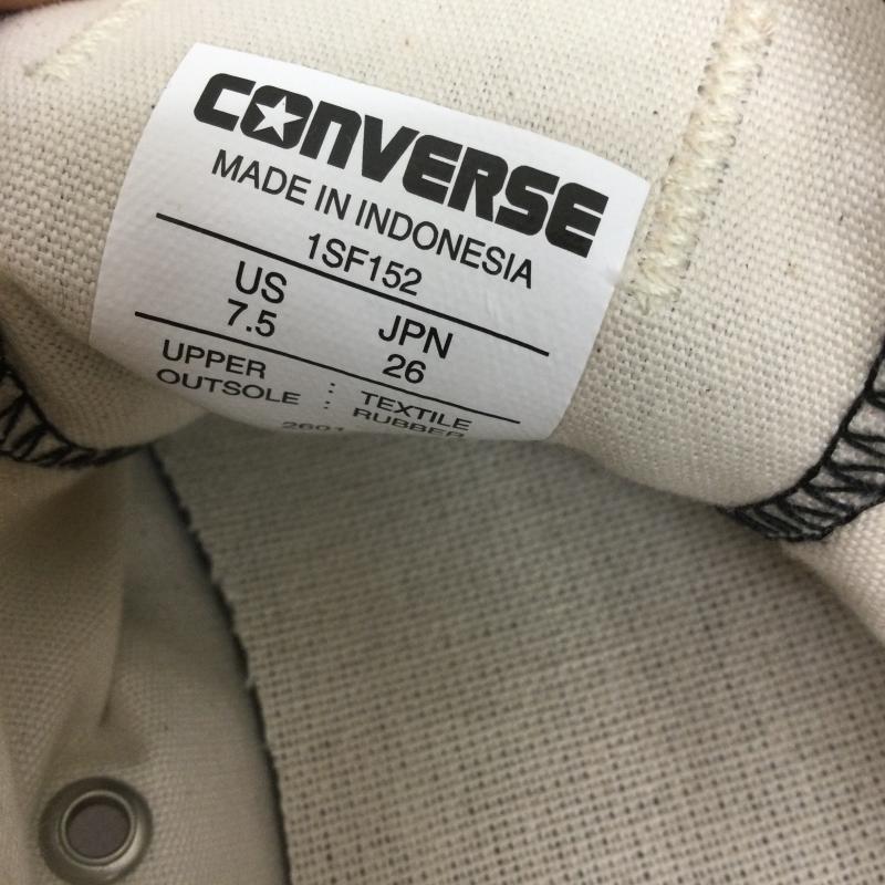 コンバース CONVERSE スニーカー スニーカー コンバース オールスター スニーカー AS AGED IGNT OX オールスター エイジド 707256-0001 26.0cm 黒 / ブラック / black メンズ USED 古着 中古 50164081