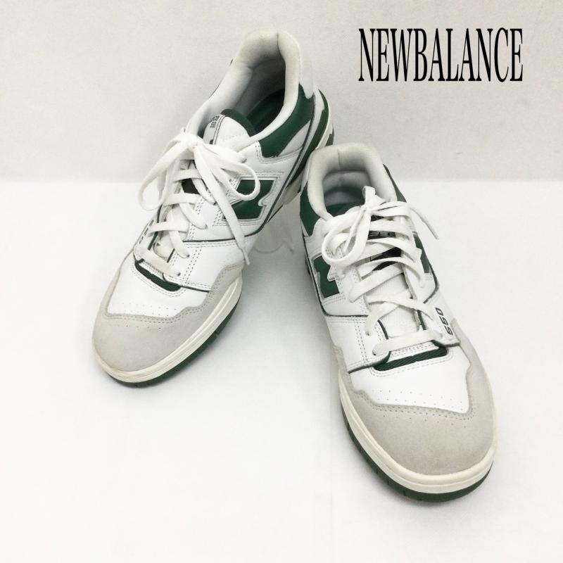 ニューバランス New Balance スニーカー スニーカー New Balance BB550WT1 WHITE GREEN 28.5cm 白 / ホワイト / white X 緑 / グリーン / green メンズ USED 古着 中古 50164084