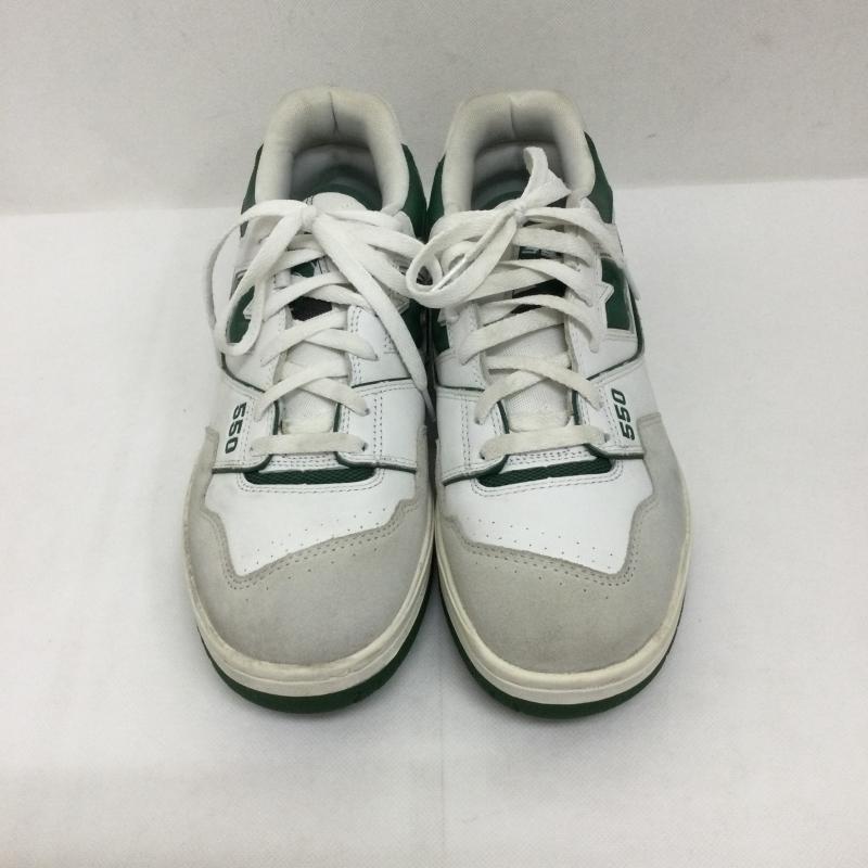 ニューバランス New Balance スニーカー スニーカー New Balance BB550WT1 WHITE GREEN 28.5cm 白 / ホワイト / white X 緑 / グリーン / green メンズ USED 古着 中古 50164084