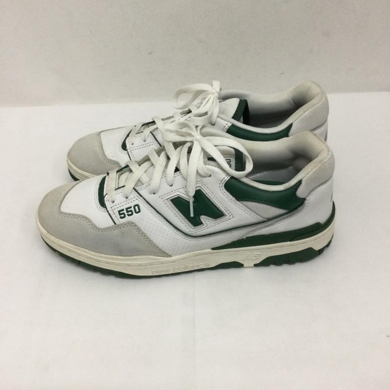 ニューバランス New Balance スニーカー スニーカー New Balance BB550WT1 WHITE GREEN 28.5cm 白 / ホワイト / white X 緑 / グリーン / green メンズ USED 古着 中古 50164084