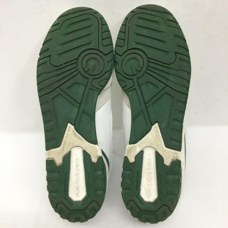 ニューバランス New Balance スニーカー スニーカー New Balance BB550WT1 WHITE GREEN 28.5cm 白 / ホワイト / white X 緑 / グリーン / green メンズ USED 古着 中古 50164084