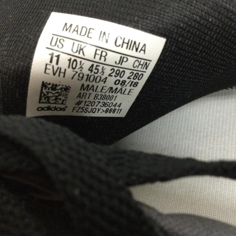アディダス adidas スニーカー スニーカー adidas スニーカー メンズ B38001 29.0cm 黒 / ブラック / black X 灰 / グレー / gray メンズ USED 古着 中古 50164085