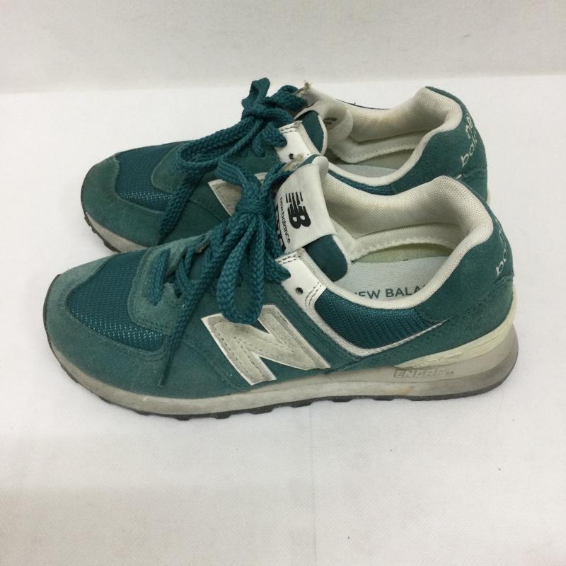 ニューバランス New Balance スニーカー スニーカー New Balance ニューバランス スニーカー 574 U574RG2 GREEN シューズ グリーン スウェード 23.5cm 緑 / グリーン / green レディース USED 古着 中古 50164086