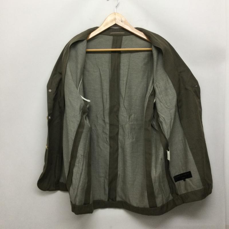 コムデギャルソンオム COMME des GARCONS HOMME ジャケット、上着 ジャケット、ブレザー COMME des GARCONS HOMME テーラードジャケット ポリエステル HJ-10037M M 無地 カーキ / カーキ / khaki メンズ USED 古着 中古 50164088